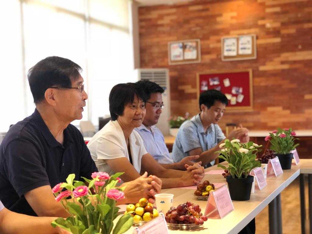 (△王锦秀副校长、钟森文副校长发言)